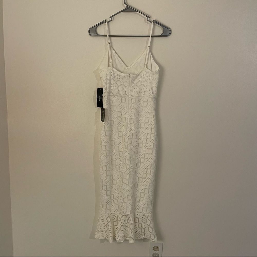 Lulus White Lace Dress - Small - Picture 8 of 12